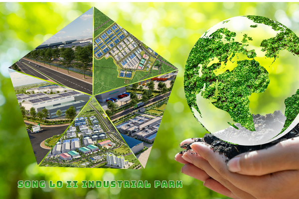 Building a modern and environmentally friendly Song Lo II Industrial Park