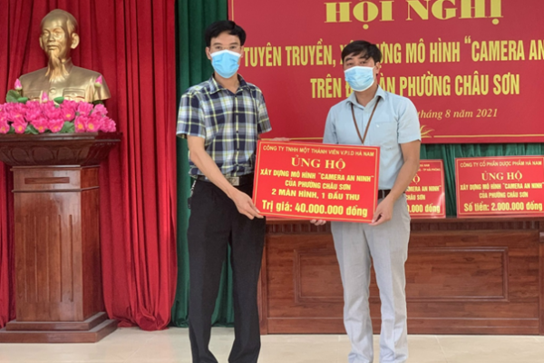 VPID Hà Nam ủng hộ xây dựng mô hình