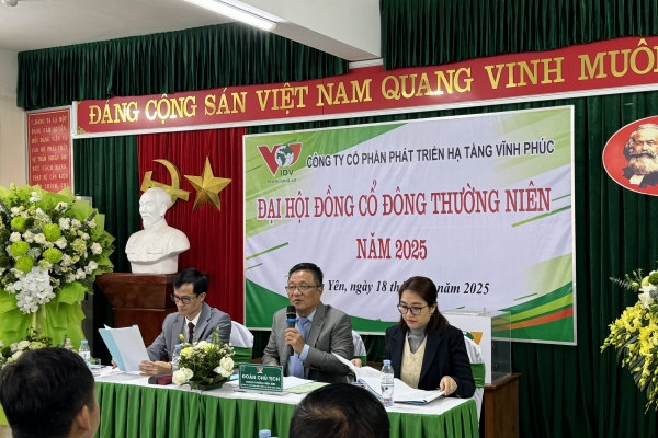 VPID tổ chức thành công Đại hội đồng cổ đông thường niên năm 2025